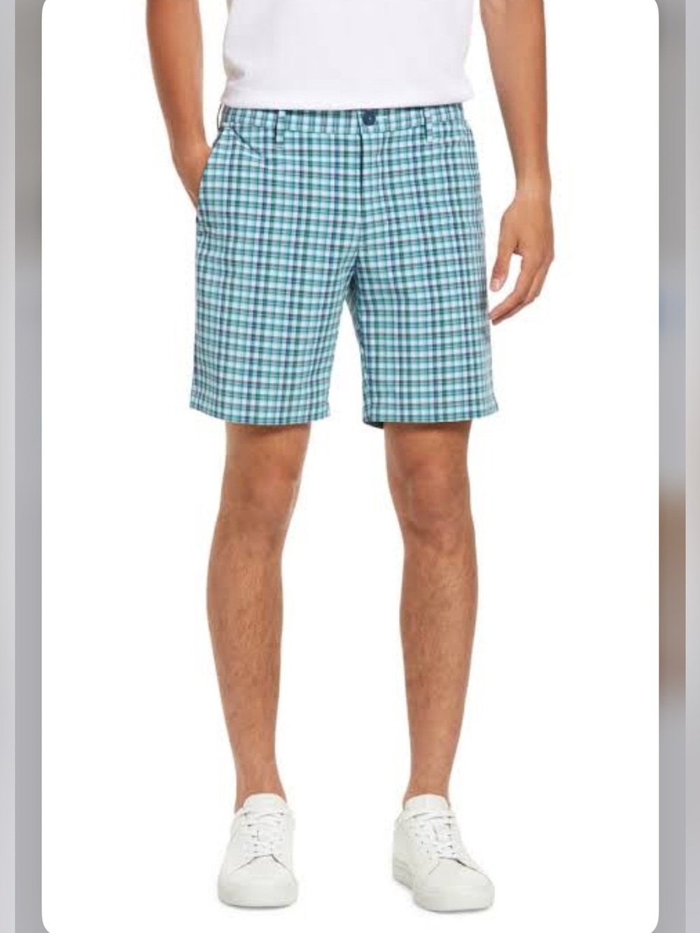 TOMMY BAHAMA Top Deck Check Shorts Size 35 - Picture 13 of 13